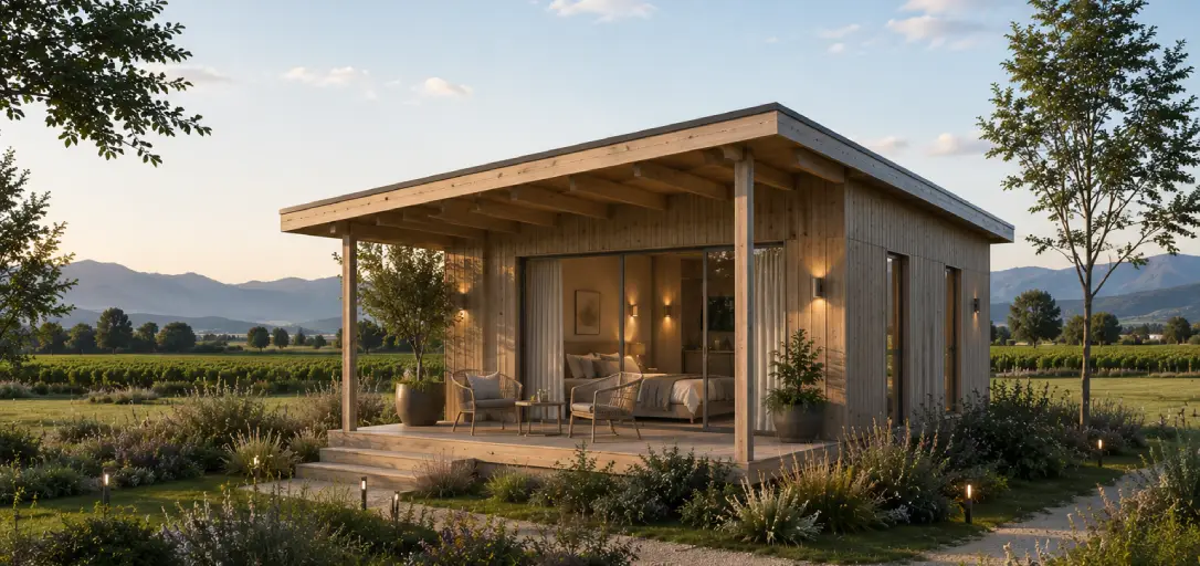Lodge e case mobili per agriturismo e agricampeggio